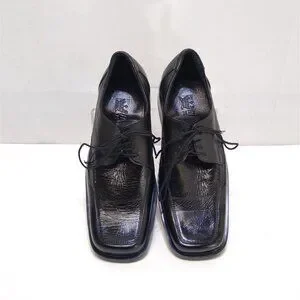HOANG-DZA 75 NBO-GIA-TO-DN Leather Dress Shoes Square Toe Men\'s Size 8 NWOT HOANG-DZA | Shoes | Hoangdza 75 Nbogiatodn Leather Dress  main image 2